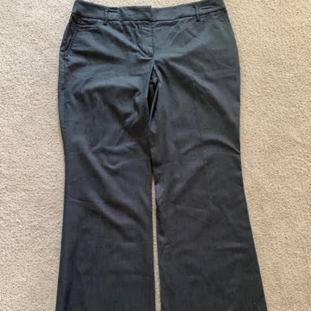 Boot cut slacks, pants